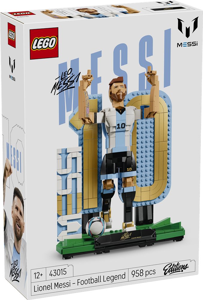 LEGO EDITIONS FOOTBALL LIONEL MESSI – SOCCER LEGEND 43015