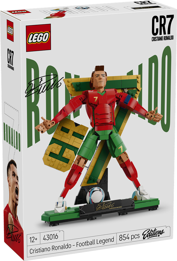 LEGO EDITIONS FOOTBALL CRISTIANO RONALDO – SOCCER LEGEND 43016