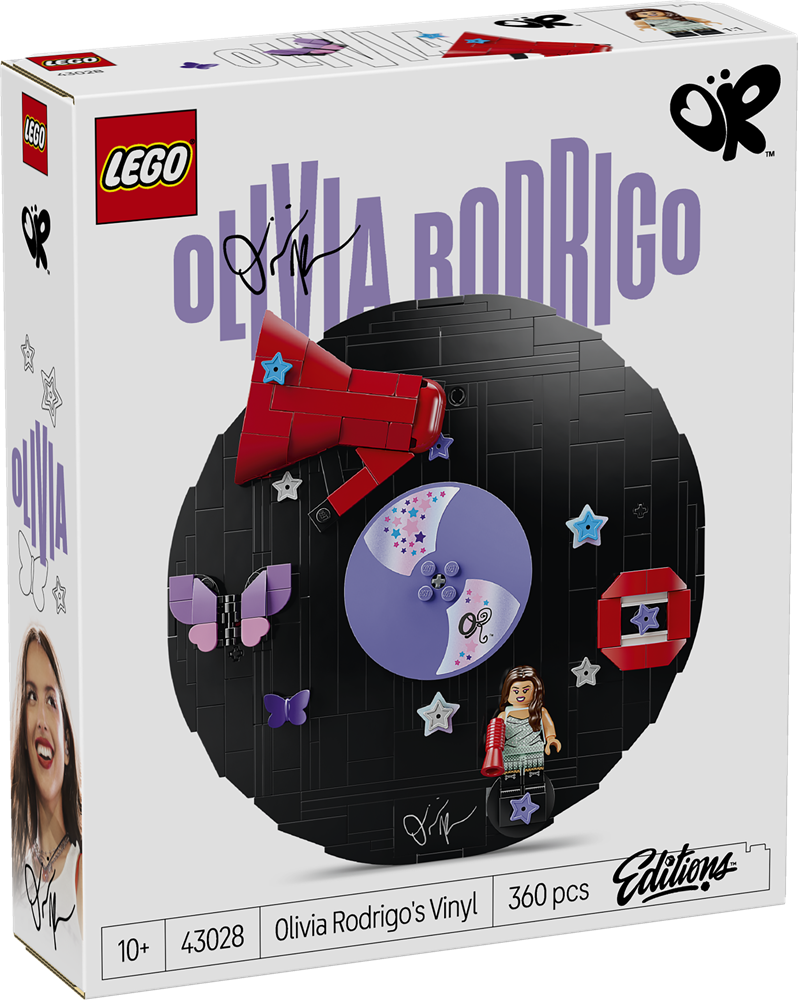 LEGO EDITIONS MUSIC VINILE DI OLIVIA RODRIGO 43028