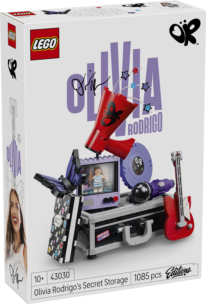LEGO EDITIONS MUSIC LA VALIGETTA SEGRETA DI OLIVIA RODRIGO 43030