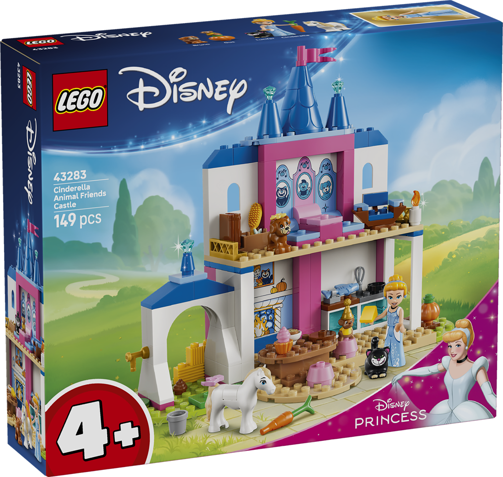 LEGO DISNEY™ CASTELLO DEGLI AMICI ANIMALI DI CENERENTOLA 43283