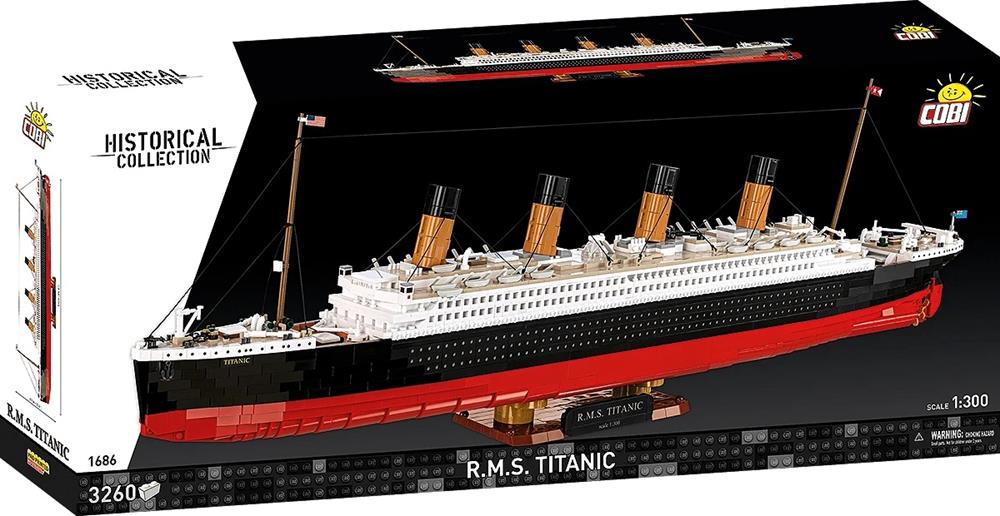 COBI HISTORICAL COLLECTION RMS TITANIC 1:300 1686
