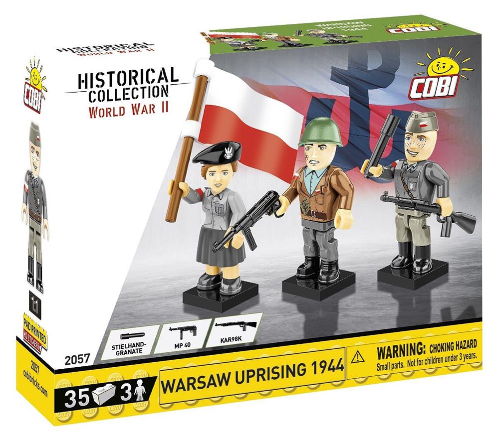 COBI HISTICAL COLLECTION WWII RIVOLTA DI VARSAVIA 1944 2057