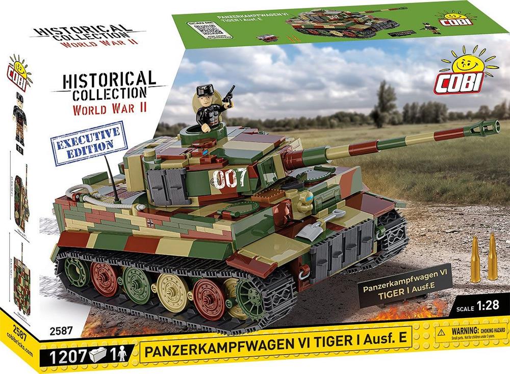 COBI HISTORICAL COLLECTION WWII PANZERKAMPFWAGEN VI TIGER I AUSF. E - EXECUTIVE EDITION 2587