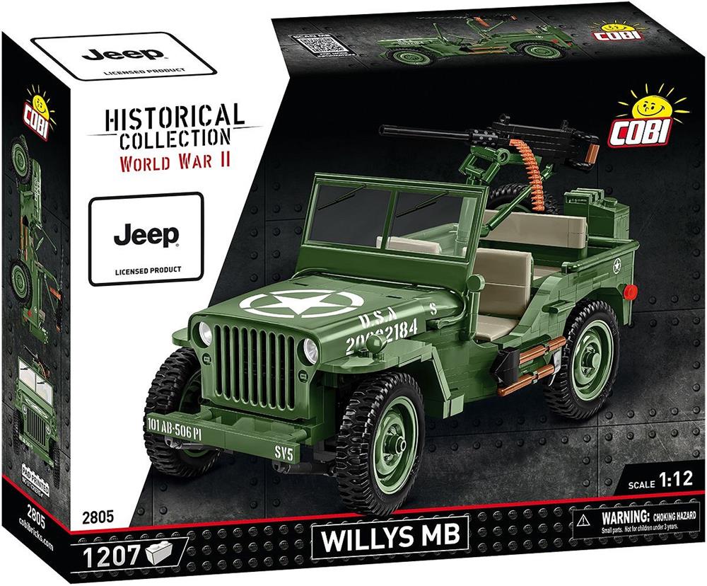 COBI HISTORICAL COLLECTION WWII WILLYS MB 2805