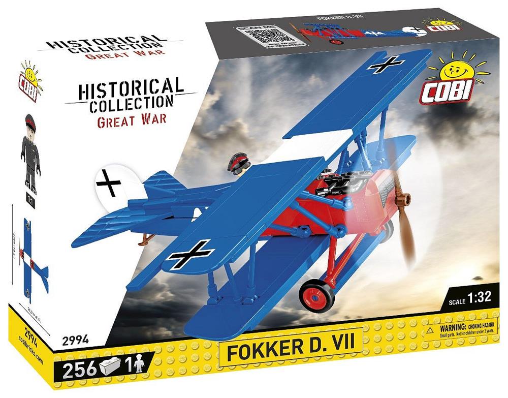 COBI GREAT WAR FOKKER D.VII 2994