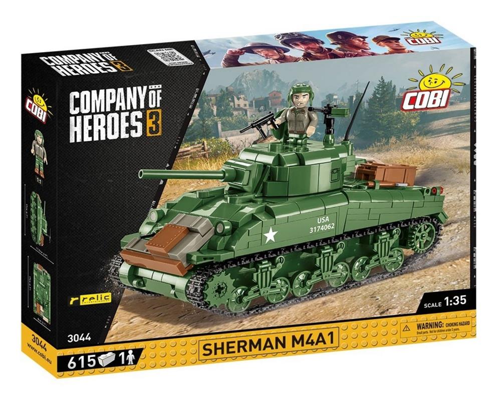 COBI COMPANY OF HEROES 3 SHERMAN M4A1 3044