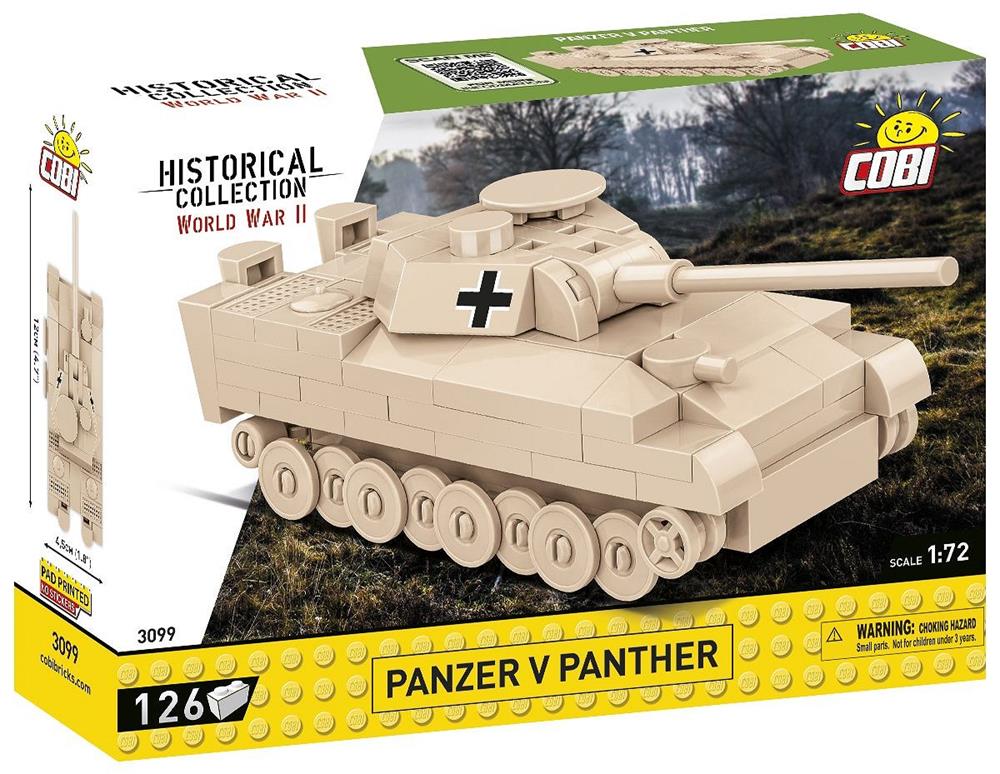 COBI HISTORICAL COLLECTION WWII PANZER V PANTHER 3099