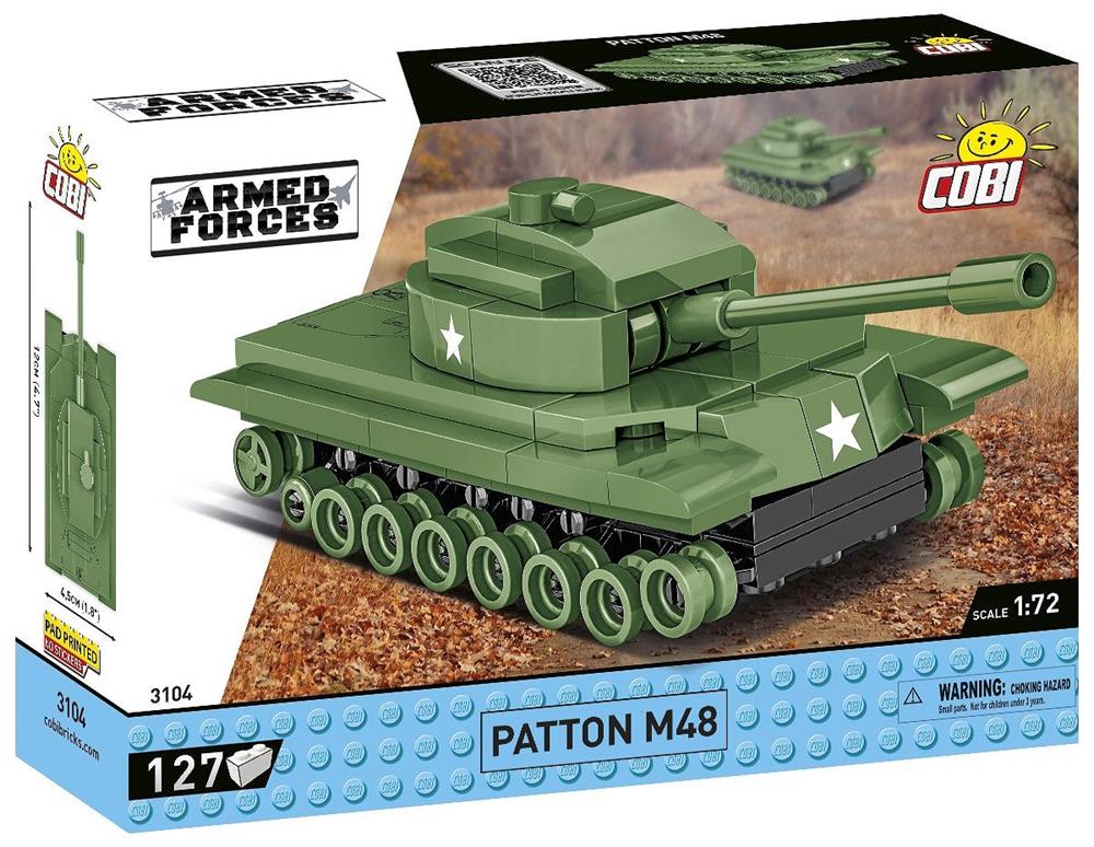 COBI HISTORICAL COLLECTION WWII PATTON M48 3104