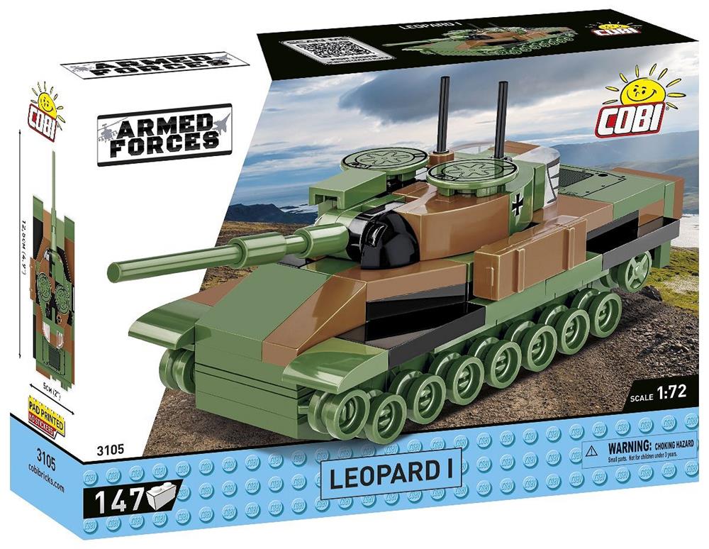 COBI HISTORICAL COLLECTION WWII LEOPARD 1 3105