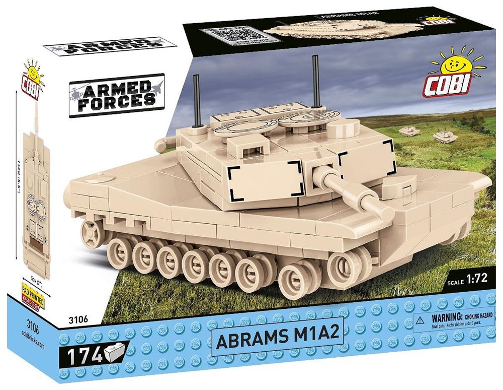 COBI HISTORICAL COLLECTION WWII ABRAMS M1A2 3106