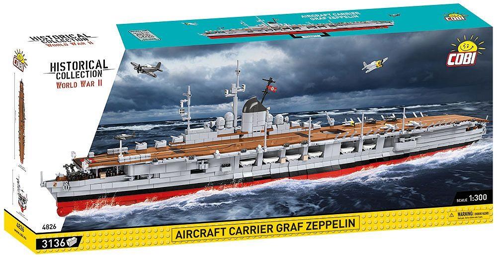 COBI HISTORICAL COLLECTION AIRCRAFT CARRIER GRAF ZEPPELIN 4826