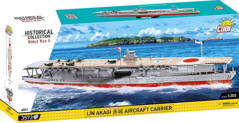 COBI HISTORICAL COLLECTION WWII IJN AKAGI AIRCRAFT CARRIER 4851