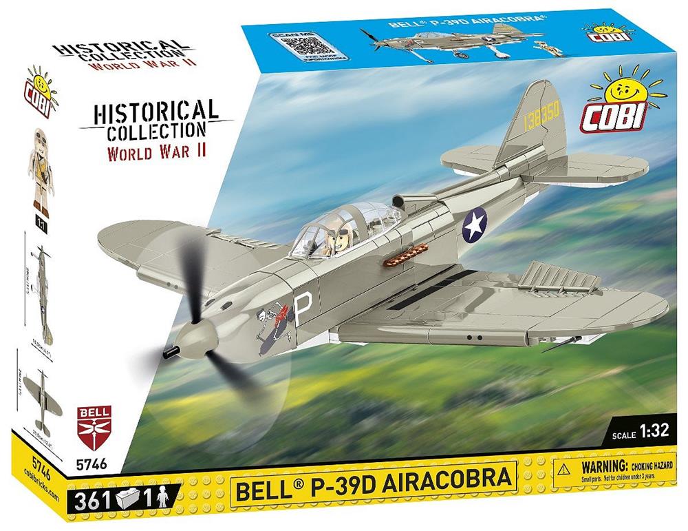 COBI HISTORICAL COLLECTION WWII BELL P-39D AIRACOBRA 5746