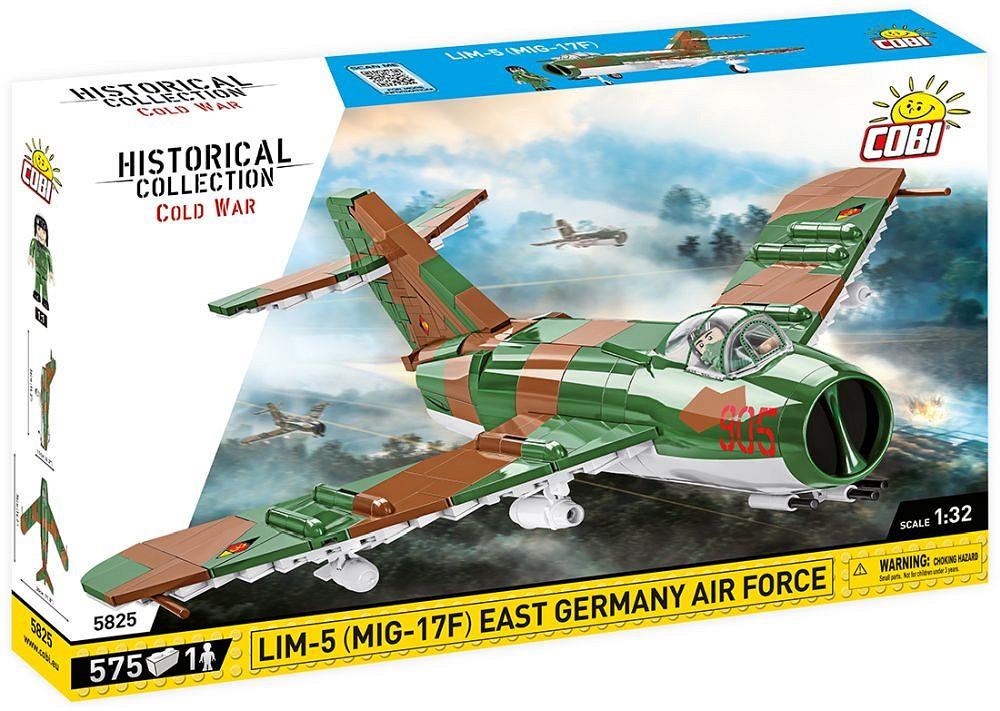 COBI HISTORICAL COLLECTION LIM-5 (MIG-17F) EAST GERMANY AIR FORCE 5825