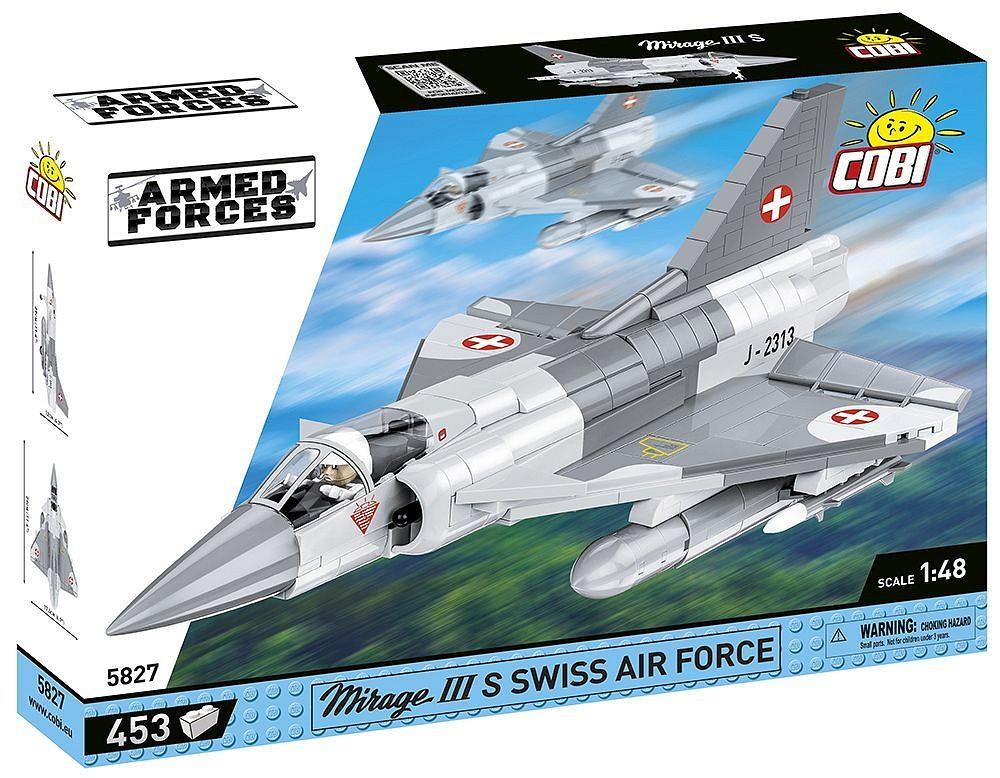 COBI ARMED FORCES MIRAGE IIIS SWISS AIR FORCE 5827