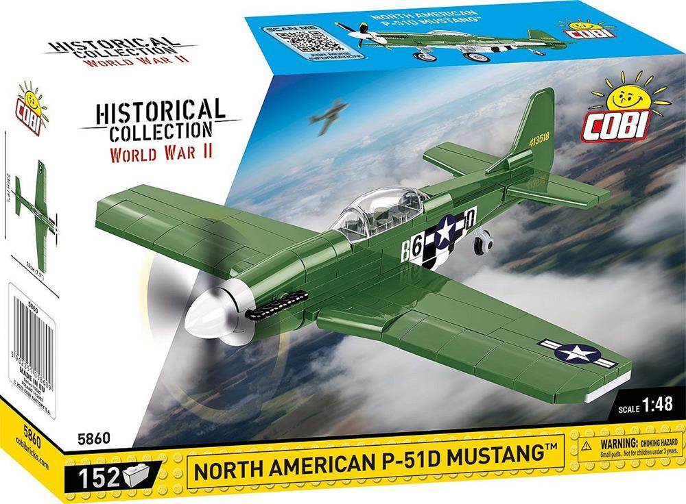 COBI HISTORICAL COLLECTION WWII P-51D MUSTANG™ 5860