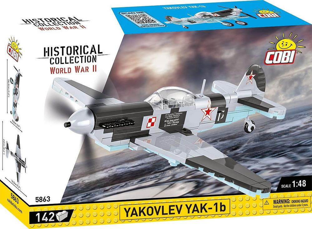 COBI HISTORICAL COLLECTION WWII YAKOVLEV YAK-1B 5863