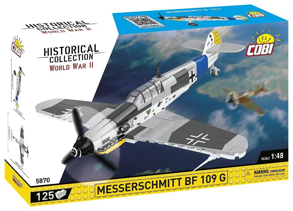 COBI HISTORICAL COLLECTION WWII MESSERSCHMITT BF 109 G 5870