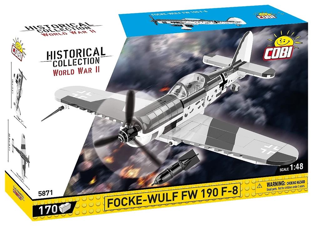 COBI HISTORICAL COLLECTION WWII FOCKE-WULF FW 190 F-8 5871