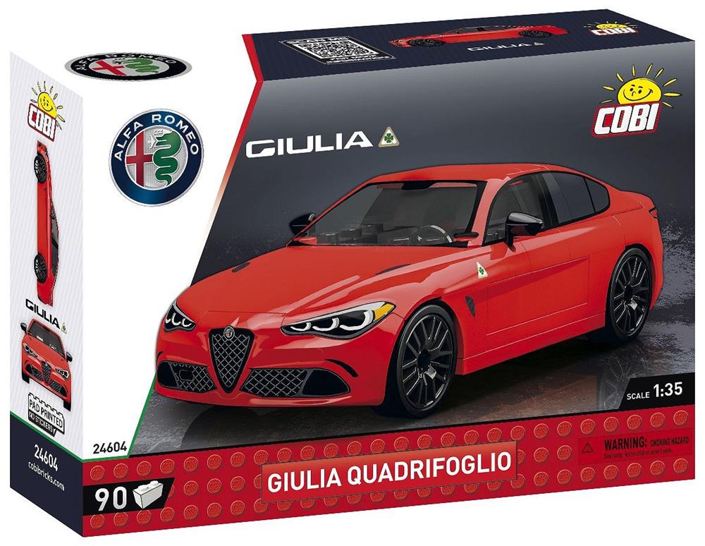 COBI CARS ALFA ROMEO GIULIA QUADRIFOGLIO 24604