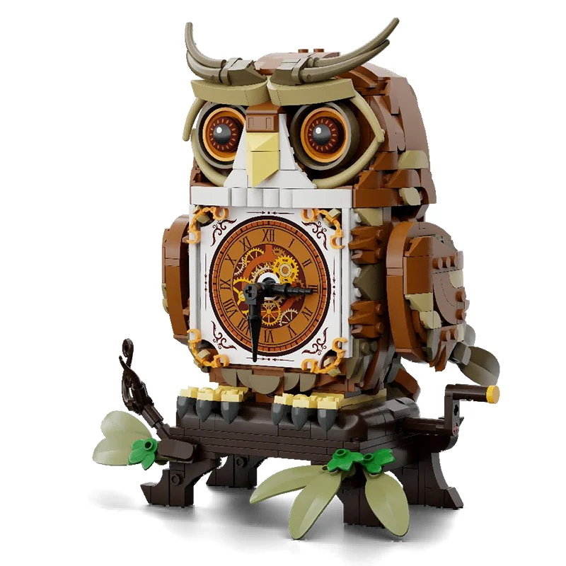 PANTASY SET DI MATTONCINI RETRÒ - L'OROLOGIO GUFO PAN85051