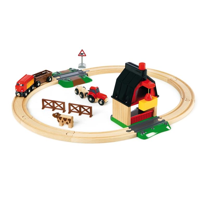 BRIO SET FERROVIA DELLA FATTORIA 33719