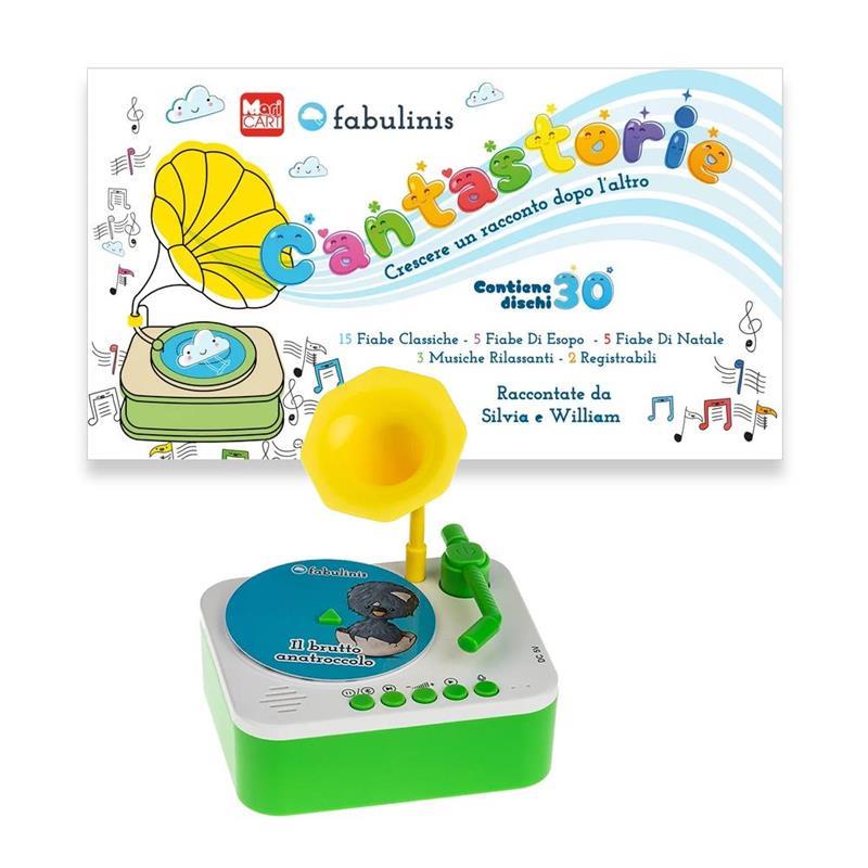 MARICART CANTASTORIE FABULINIS CON 30 DISCHI RACCONTASTORIE 762125