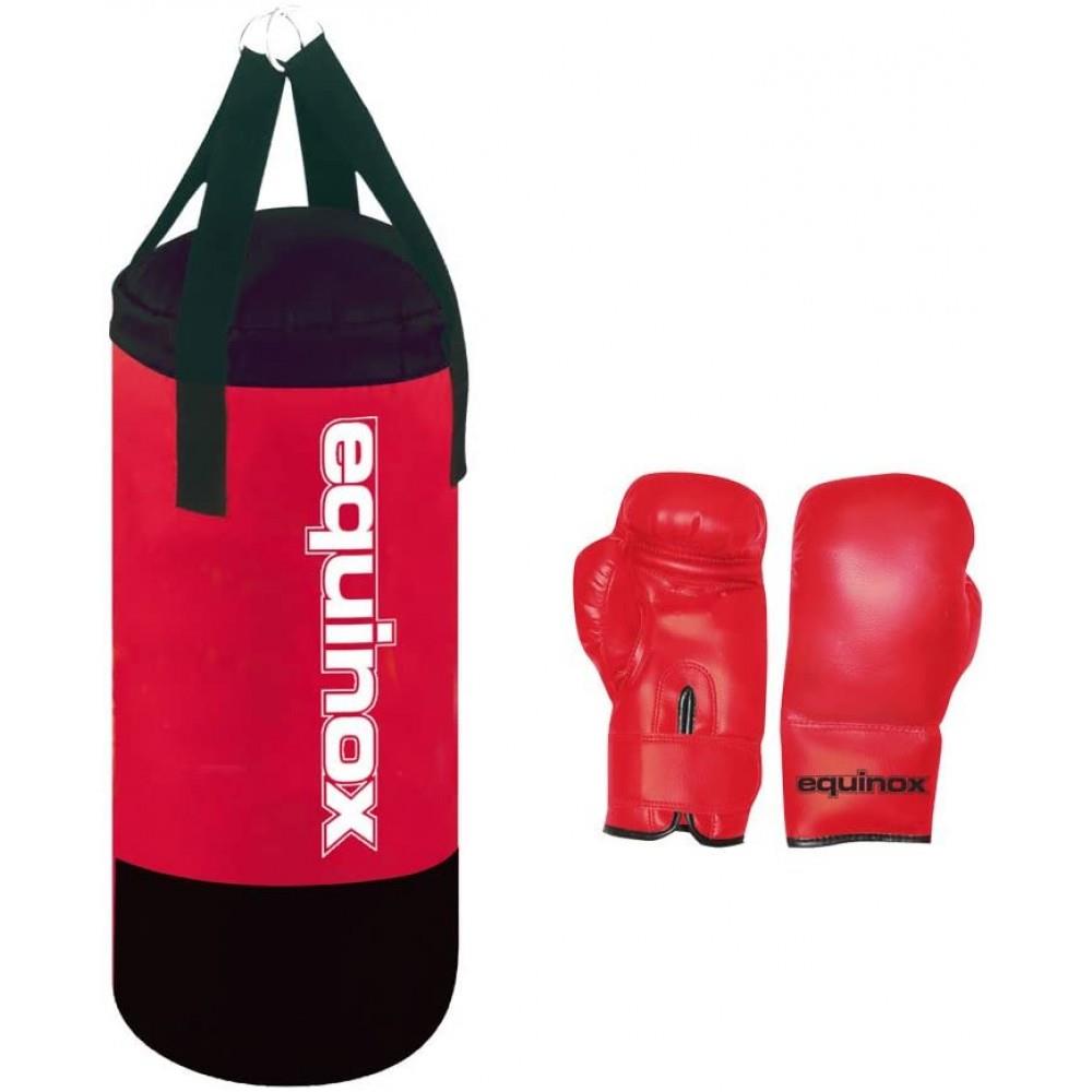 GARLANDO SET BOX JUNIOR SACCO BOXE KG 3 CON GUANTI 4 OZ. BOE-001