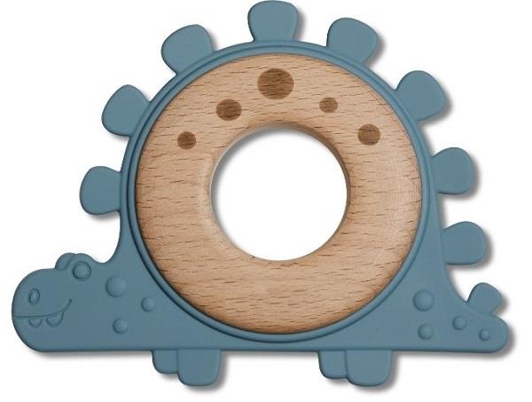 J BIMBI MASSAGGIAGENGIVE IN LEGNO DINOSAURO 12430