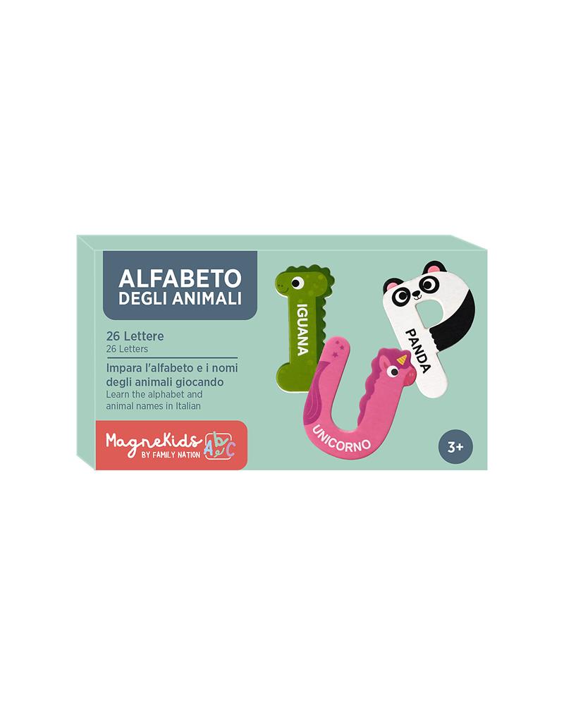 FAMILY NATION ALFABETO DEGLI ANIMALI MAGNETICO MAGNEKIDS