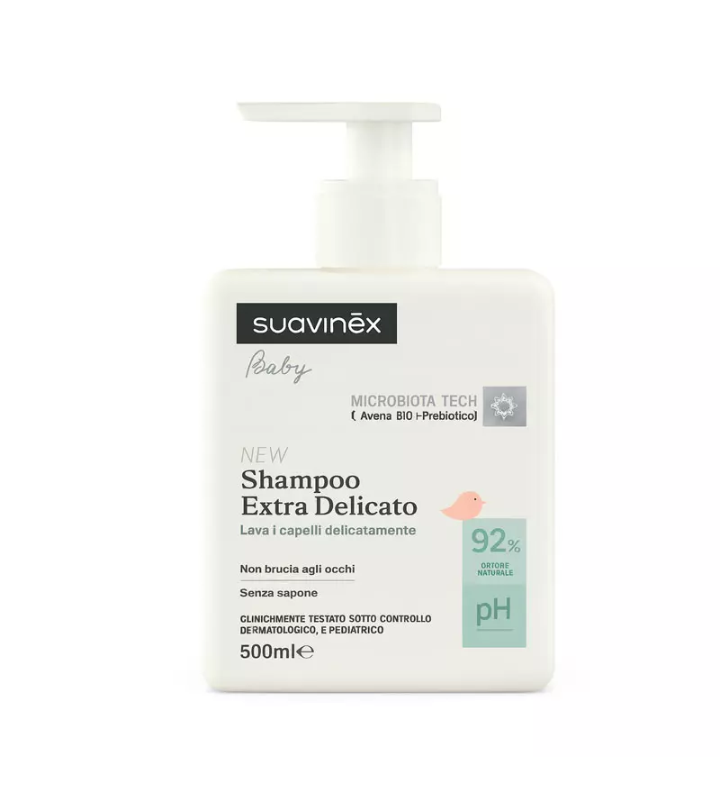 SUAVINEX BABY SHAMPOO EXTRA DELICATO - SENZA SAPONE 500 ML 309220