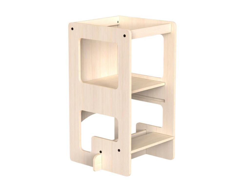 TORRE TRASFORMABILE E LAVAGNA FLIP LEGNO MAMATOYZ
