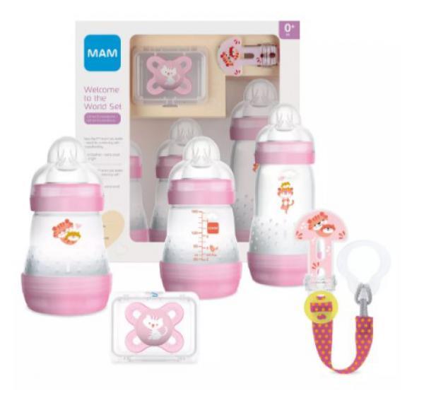 BAMED BABY MAM STARTER SET SMALL 0 GIRL