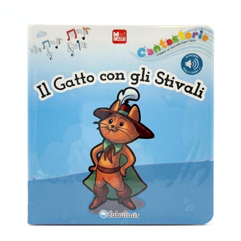 MARICART LIBRO CANTASTORIE IL GATTO CON GLI STIVALI ED. FABULINIS 770315