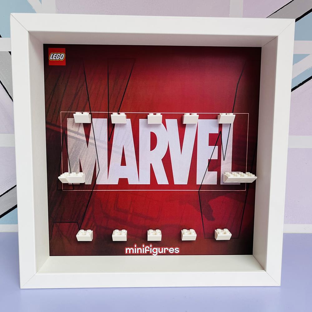 BRICK FRAME SERIE MARVEL STUDIOS 71031 DISPLAY CLASSIC FRAME - BIANCA