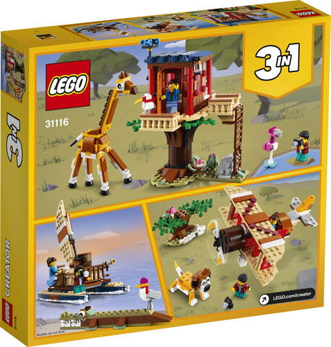 LEGO CREATOR CASA SULL’ALBERO DEL SAFARI 31116